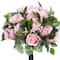15" Pink Rose Bush by Ashland®